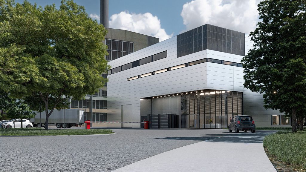 Projekt Neubau Sozialgebäude Kraftwerk Lausward, Düsseldorf – Referenz von NOVIA
