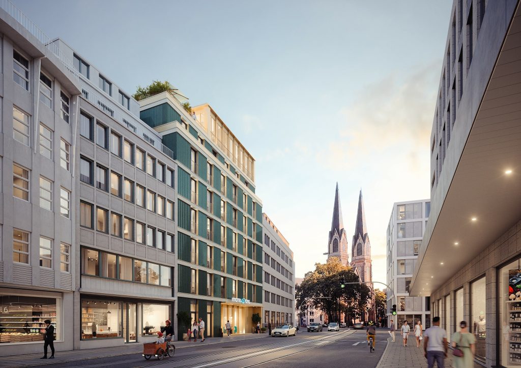 Projekt Motel One, Düsseldorf – Referenz von NOVIA