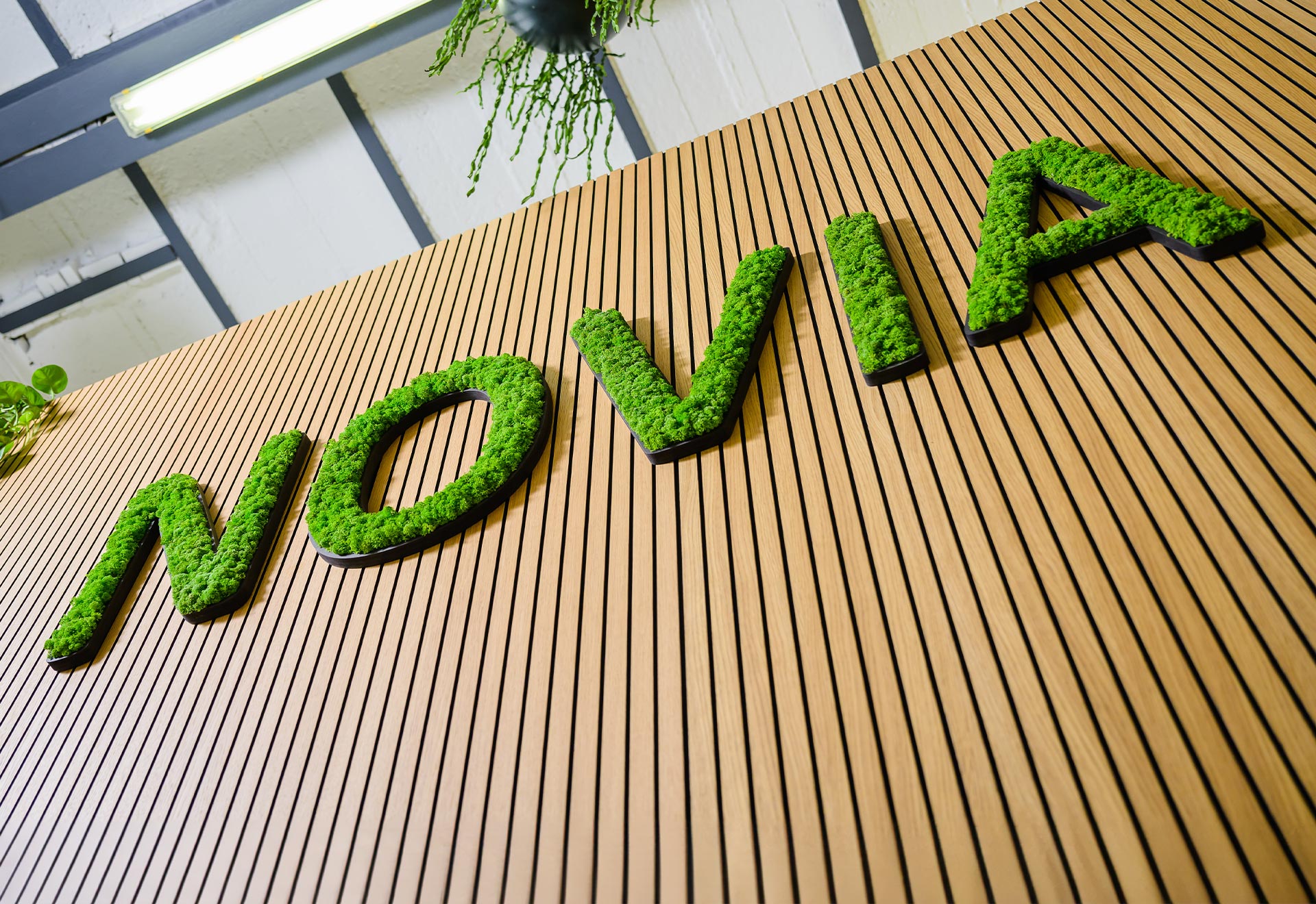 Detailaufnahme aus dem Projektalltag bei NOVIA