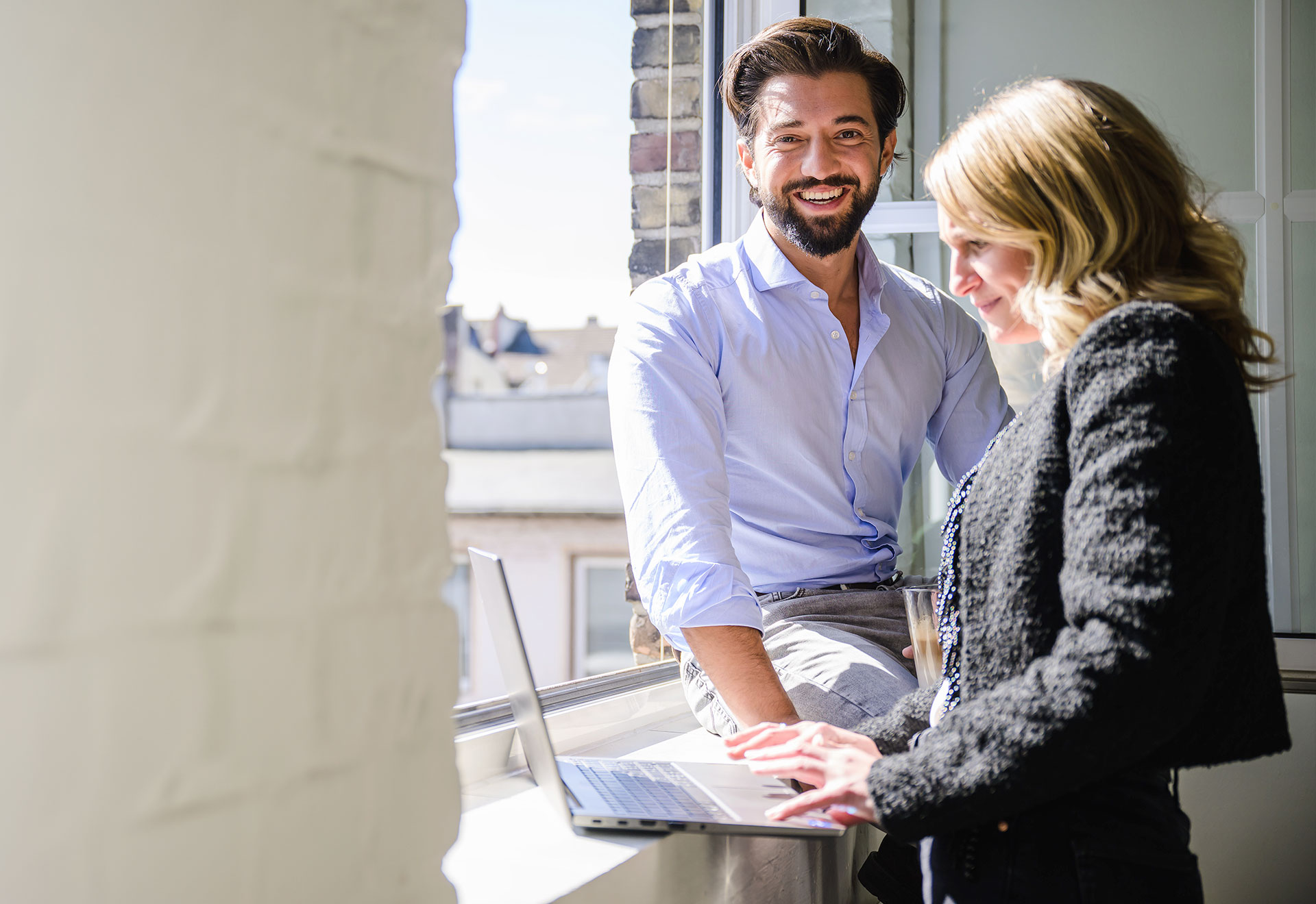 Arbeitsalltag im NOVIA-Büro Düsseldorf
